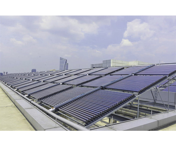 青島開發(fā)區(qū)制藥廠100噸熱水工程